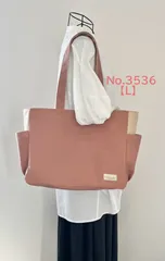 【Lサイズ】オールドローズ　暖色　8号倉敷帆布使用　肩掛けバッグ　akaneko 大きめバッグ　トートバッグ　A4収納