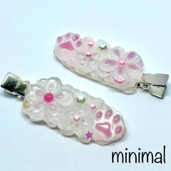 ♦︎期間限定値下げ♦︎ホイップヘアピン/クリアデザイン　春夏向けの爽やかヘアピン