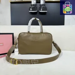 【今日特価】miumiu ミュミュ アップグレード ハンドバッグ 国内送料無料！お得な価格で在庫あり！