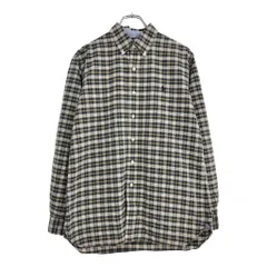 Polo by Ralph Lauren ポロ ラルフローレン ボタンダウン 長袖シャツ チェック マルチカラー(メンズ M)中古 古着 U4908