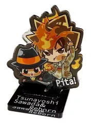 【中古】アクリルスタンド・アクリルパネル リボーン＆沢田綱吉 「家庭教師ヒットマンREBORN! ぴた!でふぉめ 未来編 アクリルスタンド」