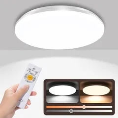 LEDシーリングライト6畳 8畳 30W 3800LM シーリング+ライト調色/調光タイプ 昼光色 電球色 リモコン付き 調光タイプ LEDライト 常夜灯モード メモリ機能 30分/60分スリープタイマー 玄関 寝室 和室 台所 洗面所 天井照明 PSE認 0