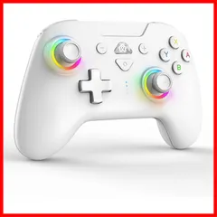 かわいい配色 洗練されたデザイン 全機能搭載 プロコン スイッチ PeriphX 日本語取扱説明書付き Switch/Lite/OLED/Android/PC/iOSに対応 4段階HD振動 長時間使用 1000mAhバッテリー 7色RGBライト 6軸ジャイロセ