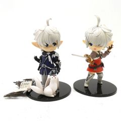 小牧店】破損あり フィギュア本体のみ FF14 アルフィノ アリゼ