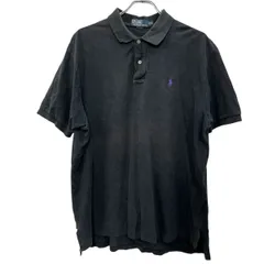 Polo Ralph Lauren 半袖 ポロシャツ 2XL ブラック ポロラルフローレン ビッグサイズ 古着卸 アメリカ仕入 a707-5445