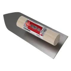 カネ光　仕上げ鏝　中塗り鏝　古鏝　長さ154mm 最大巾41mm アンティーク カネ光 仕上げ鏝 中塗り鏝 古鏝 長さ154mm 最大巾41mm