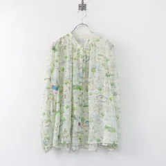 美品 フランシュリッペ franche lippee メダリストブラウス M/アイボリー トップス シアー【2400013814393】のサムネイル