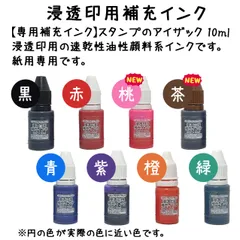 【専用補充インク】スタンプのアイザック 10ml