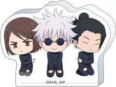 【中古】アクリルスタンド・アクリルパネル 五条悟＆夏油傑＆家入硝子 ころっとアクリルミニフィギュア 「呪術廻戦 第2期 懐玉・玉折」