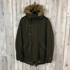 BEAMS ビームス ファー フード ミリタリー モッズコート S