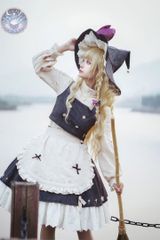 東方Project コスプレ森森仙霧雨魔理沙 コスプレ ウィッグ付き八卦炉