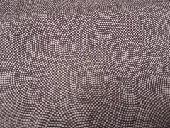 平和屋着物□桃山利久 江戸小紋 極小鮫小紋柄 鬼しぼ縮緬 反