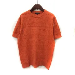 アーバンリサーチ URBAN RESEARCH カットソー 半袖 総柄 38 オレンジ /YIのサムネイル
