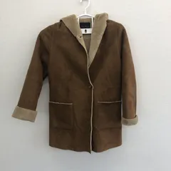 【Urban Research】アーバンリサーチ　コート　フード付き　茶系　冬服　フリーサイズ