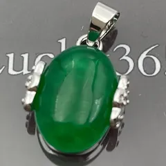  【写真現品１点物】 パワーストーン 天然石 若草 【翡翠】 【ペンダントトップ】 ヒスイ/タイプ 【Ｍ】 ネックレス ☆lucky365 ラッキー365☆