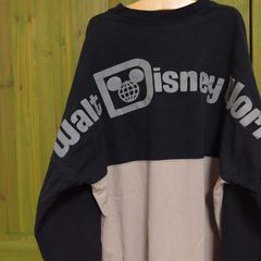 アメリカ製　USA製 MADE IN USA  SPIRIT JERSEY スピリットジャージー  Disney ディズニー Walt Disney World ウォルト・ディズニーワールド  ロンT 長袖Tシャツ