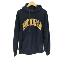 スティーブ バリース STEVE & BARRYS MICHIGAN ロゴ刺繍プルオーバーパーカー メンズ JPN：S のサムネイル
