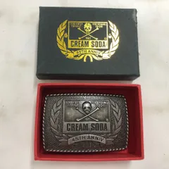 専用CREAM SODAバックル　箱付　レア‼️ クリームソーダバックル箱付き メンズ