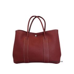 HERMES ガーデンパーティPM □N刻印 ルージュアッシュ ランクAB
