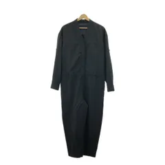 【美品】  IENA / イエナ | 【 Nell / ネル 】 ノーカラー ジャンプスーツ | F | ブラック | レディース
