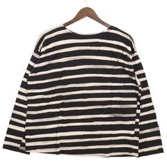 PORTER CLASSIC(ポータークラシック) ボーダー カットソー 長袖 ロンT サイズ2 古着