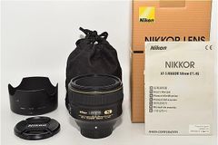 新品級！ Nikon 単焦点レンズ AF-S NIKKOR 58mm f/1.4G Fマウント フルサイズ対応　＃7556