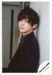 【中古】生写真(ジャニーズ) Hey! Say! JUMP/山田涼介/バストアップ・衣装黒紺・体左向き/17-18冬 コンサートグッズ撮影オフショット/公式生写真