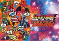 【中古】クリアファイル(男性アイドル) EXILE TRIBE A4キャラクタークリアファイル(2枚セット) 「EXILE TRIBE PERFECT YEAR LIVE TOUR TOWER OF WISH 2014 ～THE REVOLUTION～」