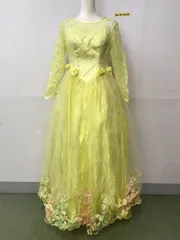 きれいめ！長袖レース 装飾 ウェディングドレス