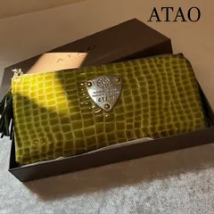 【未使用級】 ATAO パイソン リモ limo ラウンドジッピー 長財布 総柄 limo(リモ)パイソン／ATAO（アタオ）L字長財布 – ATAO LAND+(
