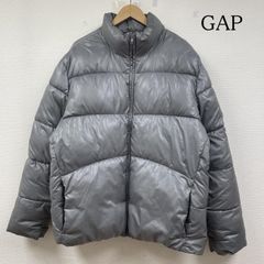 GAP ギャップ ジャケット、上着 ジャンパー、ブルゾン P.U.R.E. フルジップ パファージャケット プリマロフト 中綿 ダウン シルバーグレー