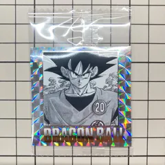 ★防水・折れ対策・クリックポスト発送★【新品未開封】ドラゴンボール40周年記念 オリジナルイラストレーションシールウエハース 20巻(二十巻)