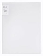 大容量 A3 40*30cm対応 収納フォルダー 30ページ 防水 ポスター スケッチ ダイアモンドアート 収納ブック (透明)