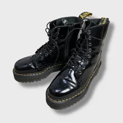 ☆ドクターマーチン☆JADON☆ジェイドン☆8ホールブーツ☆厚底☆レースアップ☆ブラック☆UK6☆25cm☆C25M