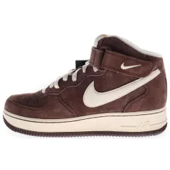 NIKE (ナイキ) AIR FORCE 1 MID 07 QS CHOCOLATE DM0107-200 エアフォース1 チョコレート ミッドカットスニーカー ブラウン US9/27.0cm