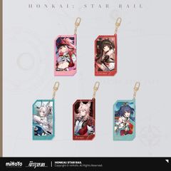 崩壊：スターレイル・公式　流砂 キーホルダー（群星邀約）景元　ゼーレ　白露　セーバル　三月なのか　雲璃　椒丘　飛霄　霊砂　乱破