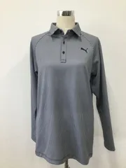 Puma ポロシャツ XLサイズ 長袖 黒・白