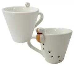 【中古】マグカップ・湯のみ(キャラクター) ニャンコ先生 マスコット付きマグカップ ｢夏目友人帳｣