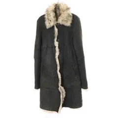 グラム　glamb   ムートン コート　バックラッシュ glamb グラム Synth Mouton Long Coat シンセムートンロング
