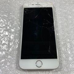Apple iPhone 6 シルバー 本体 A1586 画面割れあり(SM1