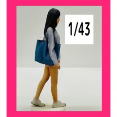1/43★jesswalk★フィギュア★リアルフィギュア★1/64より大★ミニカーに★ジオラマに★ミニチュアイメージ★3Dフィギュア★完成品