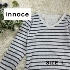 innoce イノーチェ ボーダー ニット