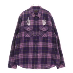 美品Supreme HystericGlamourヒス刺繍シャツ XL紫 美品Supreme HystericGlamourヒス刺繍シャツ XL紫