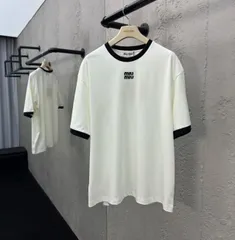 2025年最新】MiuMiu tシャツ メンズの人気アイテム - メルカリ