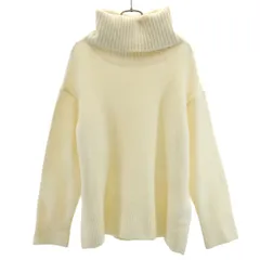 B:MING by BEAMS ビーミングバイビームス 長袖 タートルネック セーター F 白 ニット レディース 古着