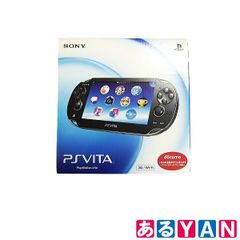 (新品未使用) SONY PlayStation Vita PCH-1100 AA01(ｸﾘｽﾀﾙ･ﾌﾞﾗｯｸ 初回限定盤) 4948872412858