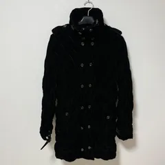 バーバリーロンドン ダウンコート キルティング メガチェック ベロア キルティング