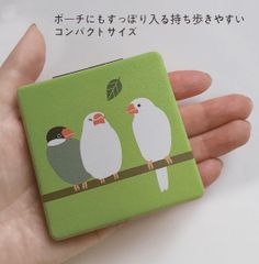 レザーコンパクトミラー　完売いたしました。