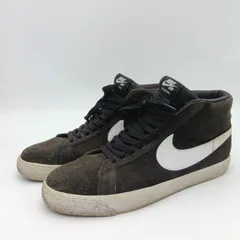 NIKE ナイキ SB ZOOM BLAZER MID ズームブレザー スニーカー 黒 白 ブラック ホワイト 30cm メンズ D-5-1