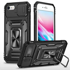 iPhone SE2 / SE3 / 7 / 8用 ケース ケース リング付き Taosan 耐衝撃 軽量 PC+TPU 360度回転 落下防止 車載ホルダー対応 スタンド機能 スマホケース (iPhone SE (第3世代) / (第2世代) / 8 / 1